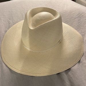 Cuyana Wide Brim Ecuador Hat, Natural 58